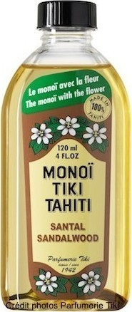 Monoi Tiki Tahiti Monoi Santal Sandalwood Πολυχρηστικό Λάδι 120ml
