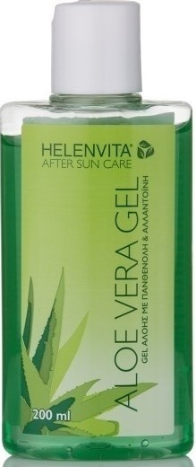 HELENVITA After Sun Care Aloe Vera gel Τζελ για Ανακούφιση και Ενυδάτωση μετά τον Ήλιο, 200ml
