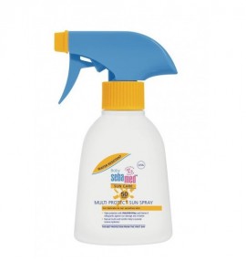 Sebamed Baby Sun Care Spray Αντηλιακό Γαλάκτωμα Προσώπου & Σώματος για Βρέφη & Παιδιά SPF50, 200ml