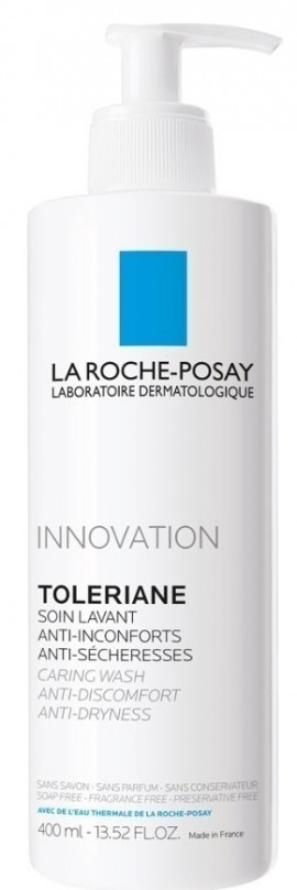 La Roche Posay  Toleriane Caring Wash, Καθαρισμος Προσωπου 400ml
