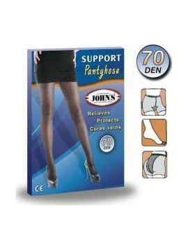 JOHNS Καλσόν Διαβαθμισμένης Συμπίεσης 70 Den Μαυρο  SKU 214570