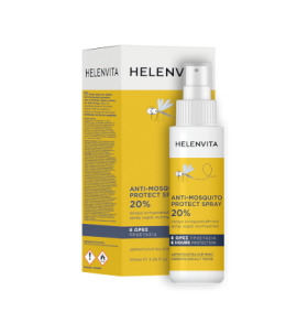 HELENVITA Anti mosquito Spray 20% Αοσμο εντομοαπωθητικο σπρει 100ml
