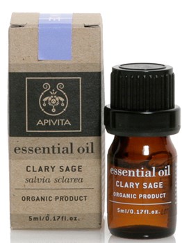 APIVITA Βιολογικό Αιθέριο Έλαιο με Φασκόμηλο, 5ml