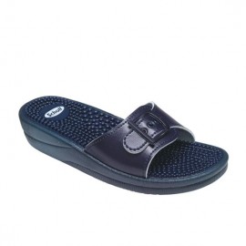SCHOLL New Massage Γυναικεία Σανδάλια Ανατομικά σε Navy Μπλε Χρώμα N 41 SKU F 200541040420