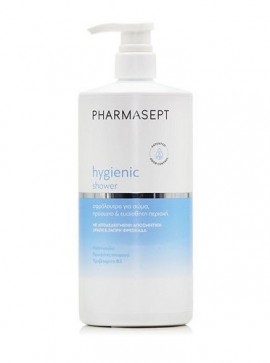 PHARMASEPT Tol Velvet Hygienic Shower, Αφρόλουτρο με ήπια αντισηπτική δράση για σώμα, πρόσωπο & ευαίσθητη περιοχή, 1lt