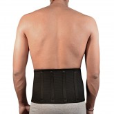 SANAFLEX Αυτοκόλλητη ζώνη με κλίση και τέσσερις μπανέλες Ύψος 20 εκ.Μαυρο  SKU Β1202