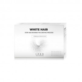 LABO  White Hair Treatment Woman Αγωγή για την Αντιμετώπιση της Ανάπτυξης των Λευκών Τριχών για Γυναίκες, 20 Φιαλίδια
