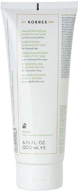 Korres Conditioner με Αλόη & Δίκταμο, 200ml