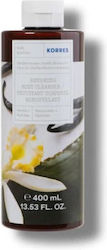 Korres Renewing Body Cleanser Mediterranean Vanilla Blossom Αφρόλουτρο σε Gel Ανθη Βανιλιας 400 ml