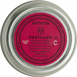 APIVITA  Pastilles Καραμέλες Βατόμουρο & Πρόπολη 45gr