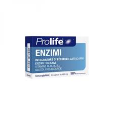 Epsilon Health Prolife Enzimi Συμπλήρωμα Διατροφής Με Πεπτικά Ένζυμα, Προβιοτικά και Βιταμίνες Β, 30 Κάψουλες